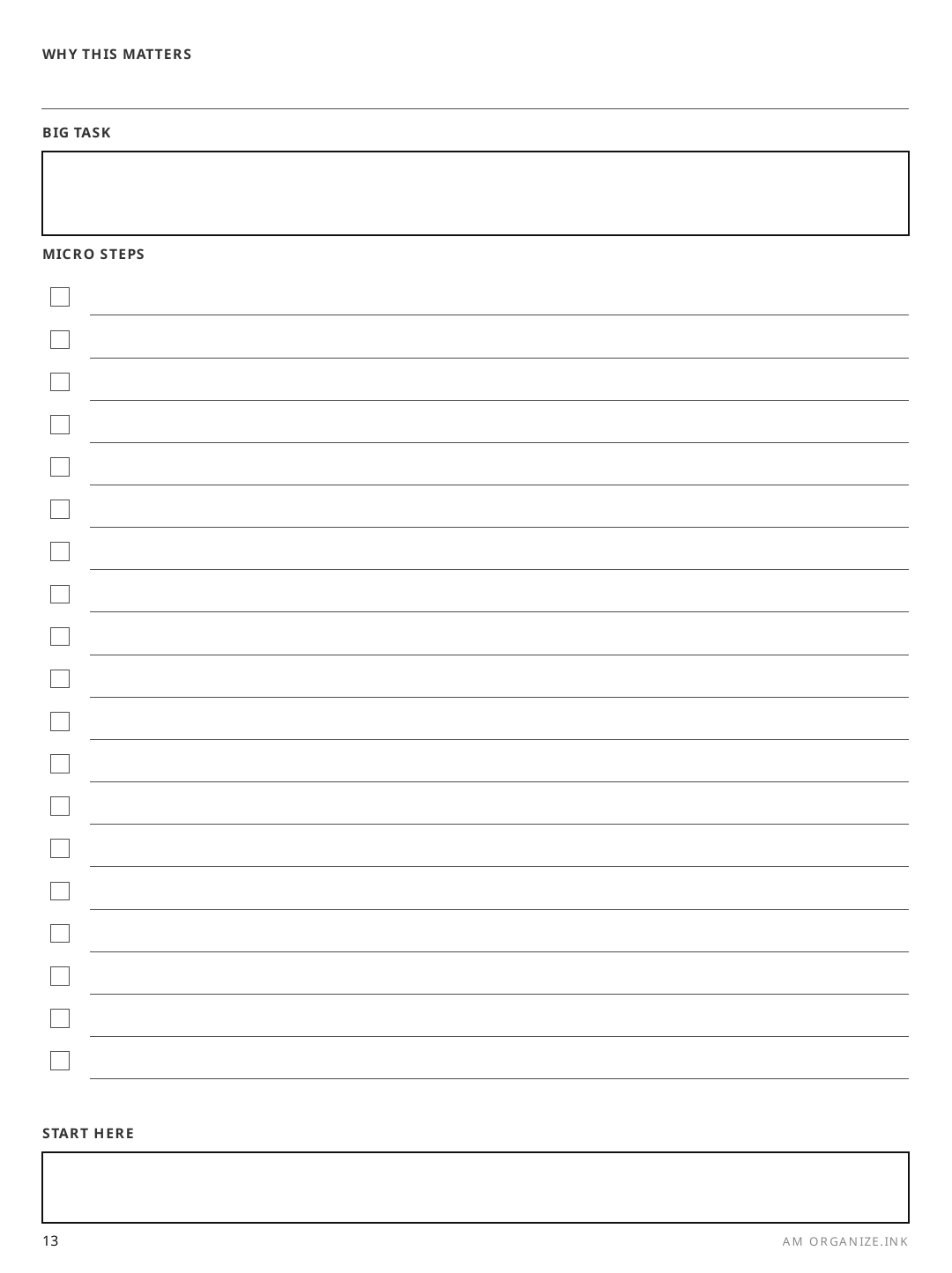 Task Chunker rendered page