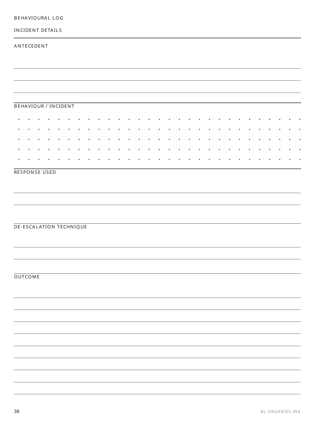 Bucket List rendered page