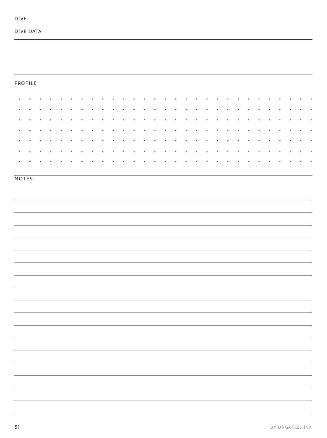 Body Measurements rendered page