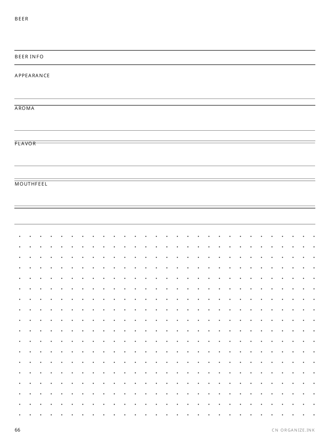 Cornell Notes rendered page