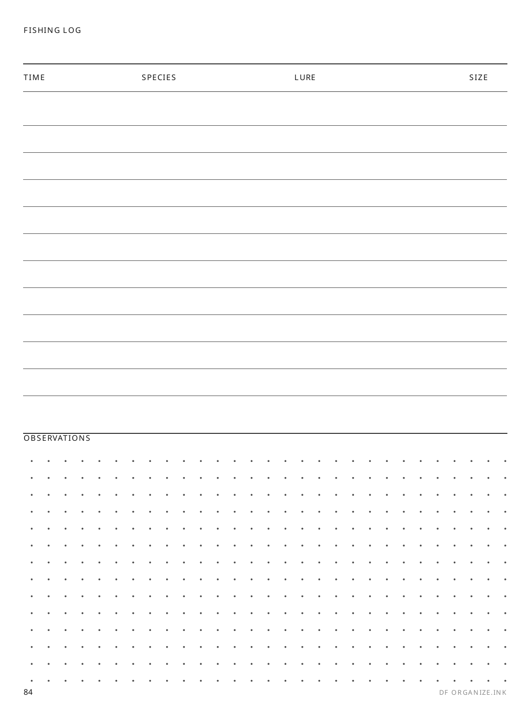 Daily Focus rendered page