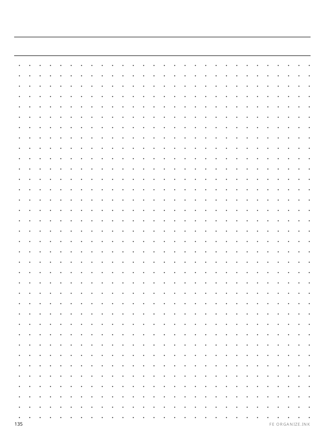 Dated Weekend Day rendered page