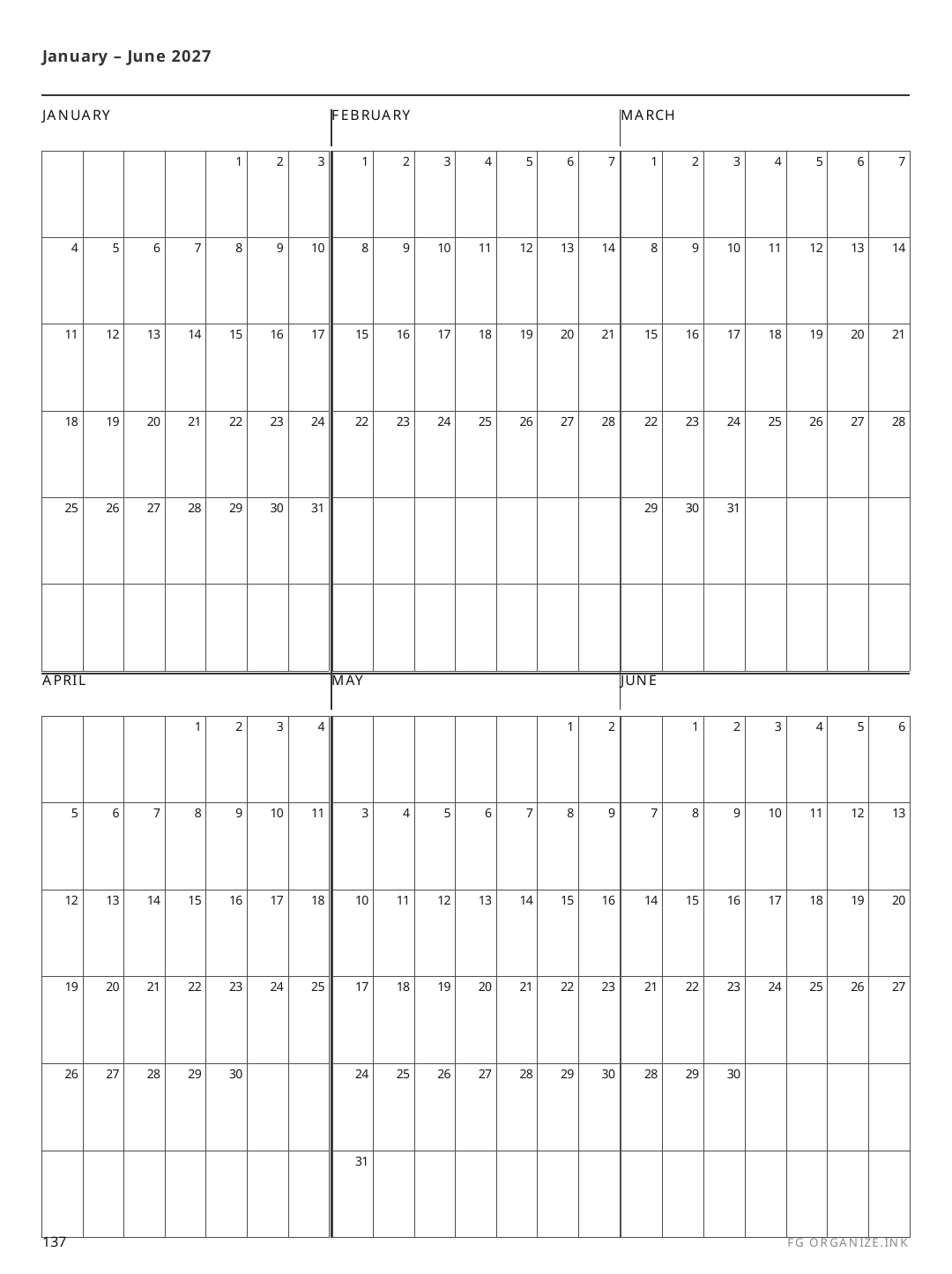 Dated Year Double Sheet rendered page