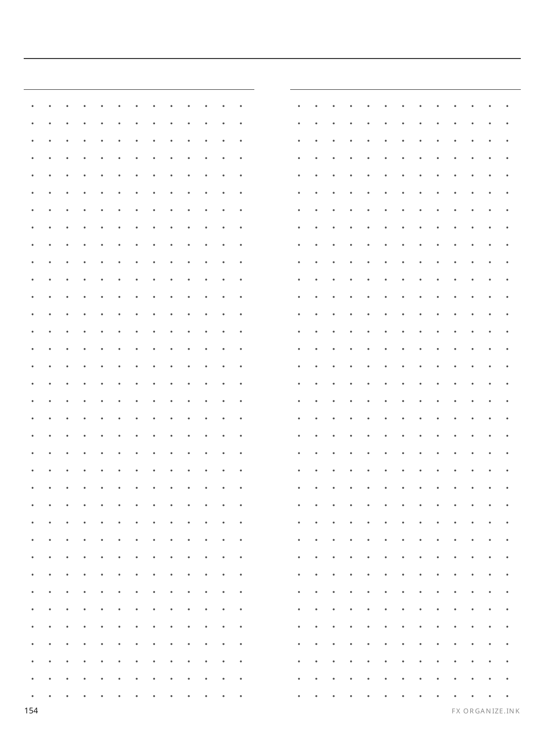Dated Weekend Spread rendered page