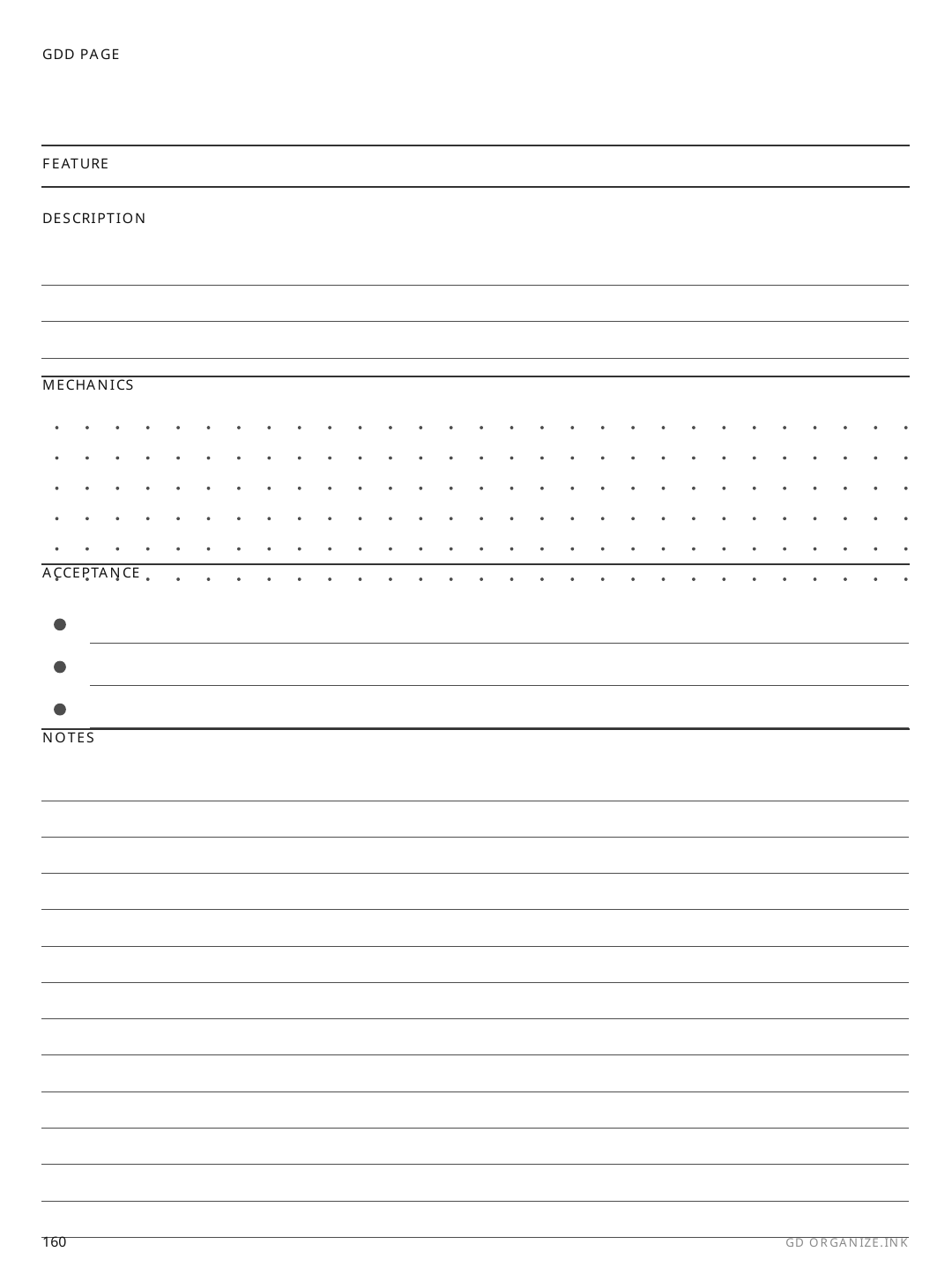 Garden Planner rendered page