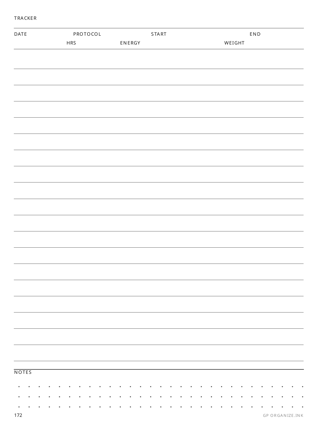 Fasting Tracker rendered page