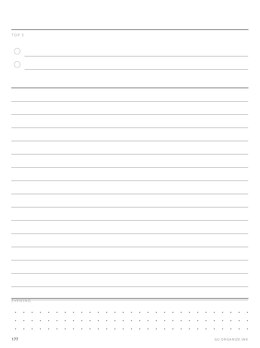 Dated Daily Standard rendered page