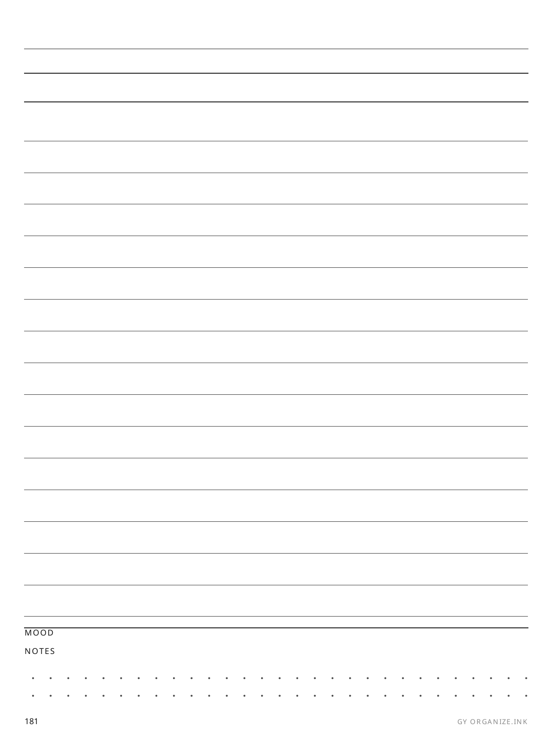 Grocery List rendered page