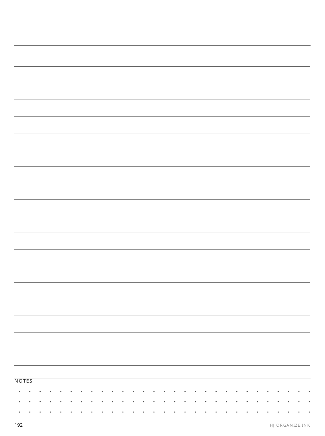 Vehicle Service Log rendered page