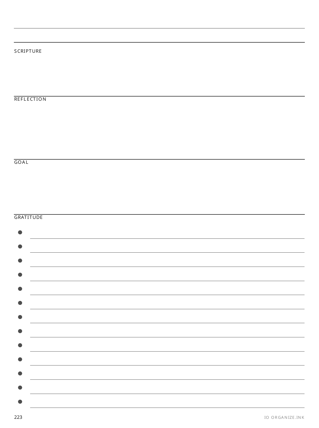 Prayer & Devotional rendered page