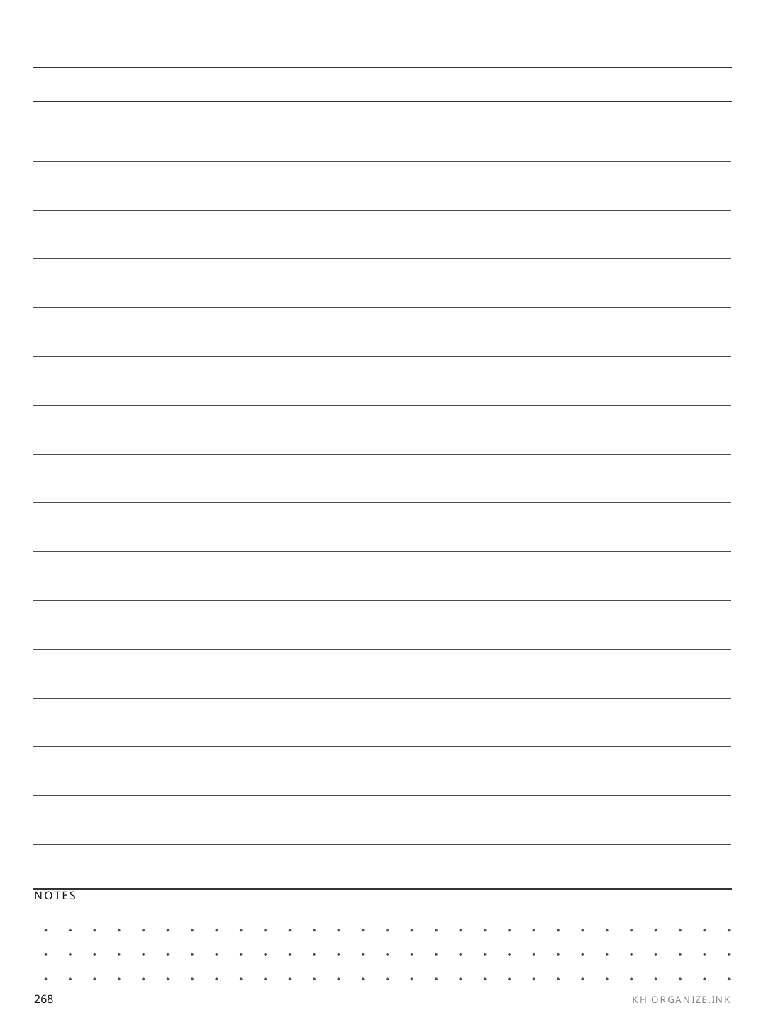 Garden Pest & Disease Log rendered page