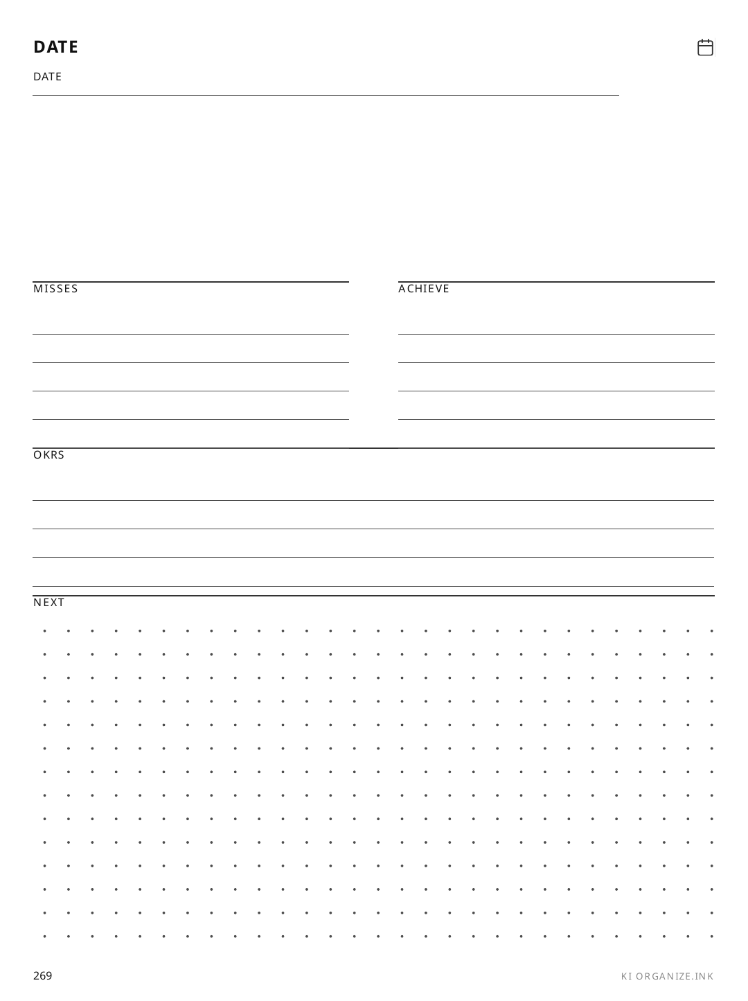 Kitchen Inventory rendered page