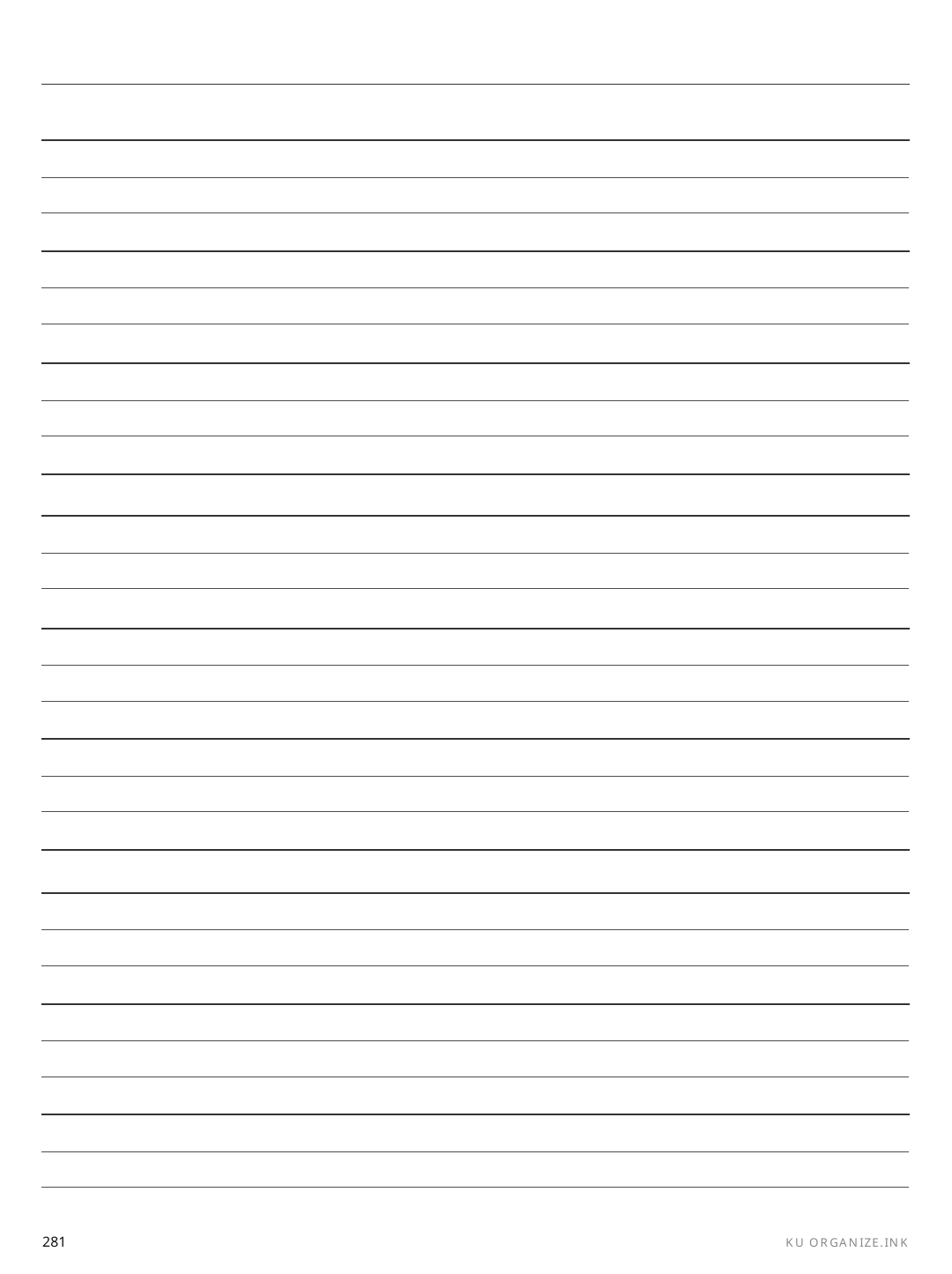 Standup Log rendered page