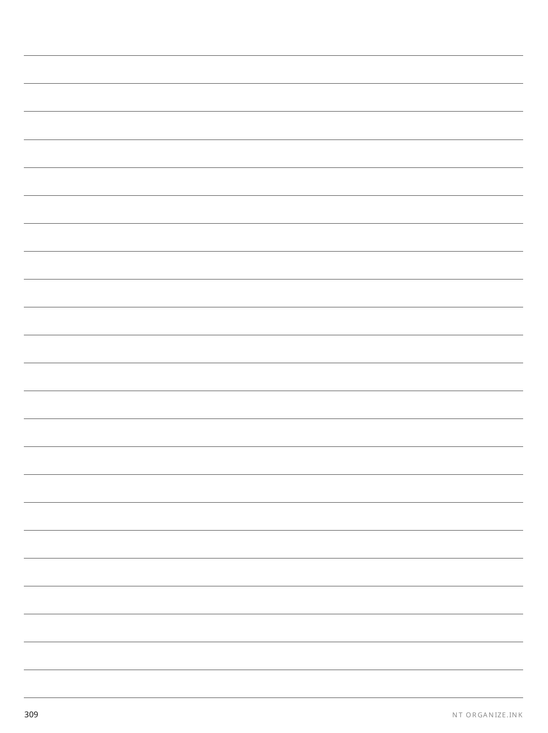 Lined Notes rendered page