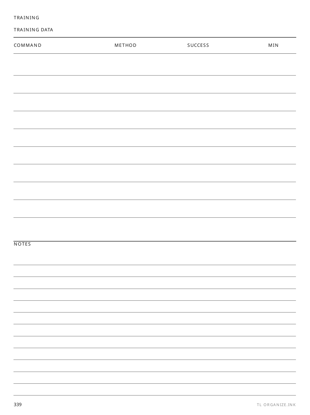 Task List rendered page