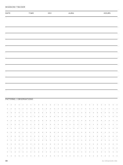 Migraine Tracker preview