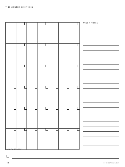 ADHD Monthly Overview preview