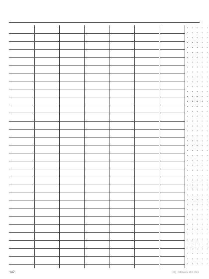 Dated Weekly Horizontal preview