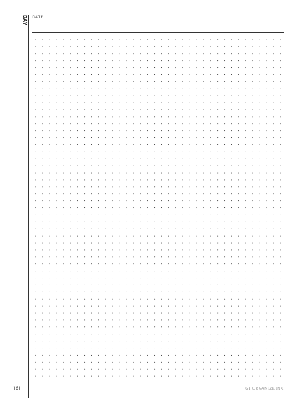 Moleskine Daily Dot preview