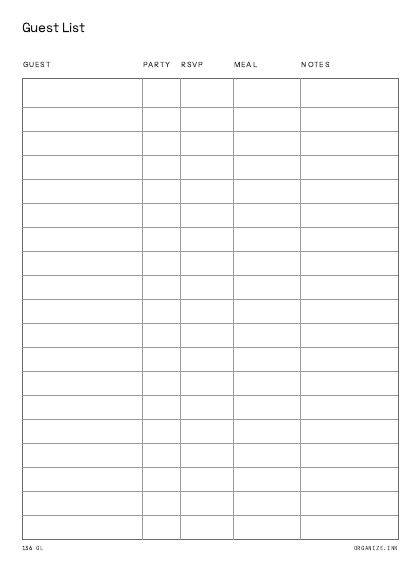 Guest List preview