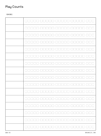 Play Counts preview