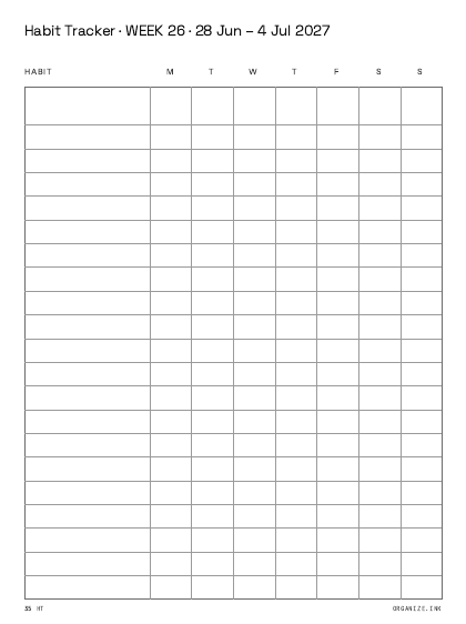 Habit Tracker preview