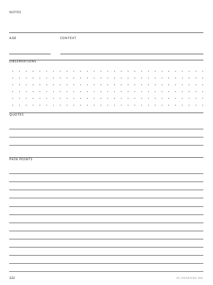 Interview Notes preview