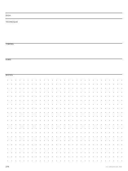 Cooking Notes preview