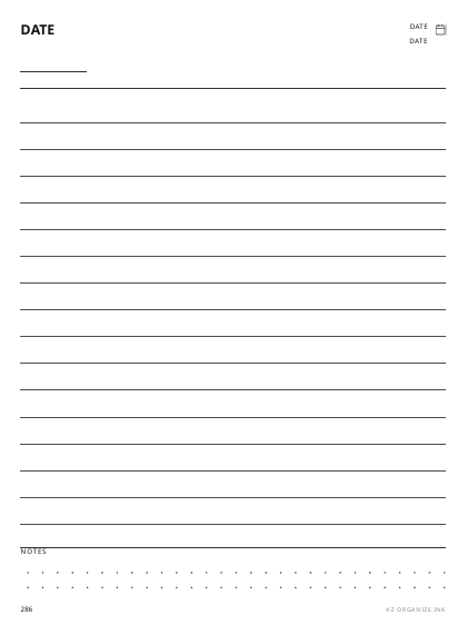 Monthly Reading Log preview
