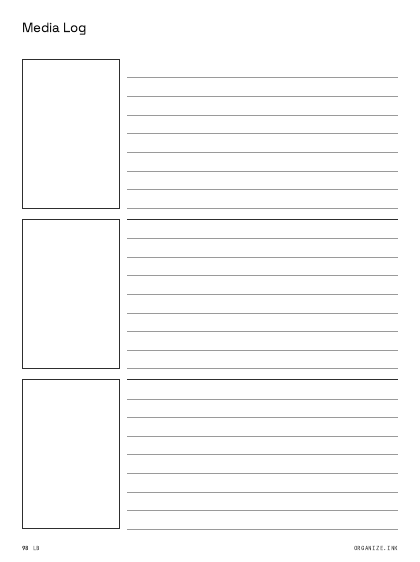 Media Log preview