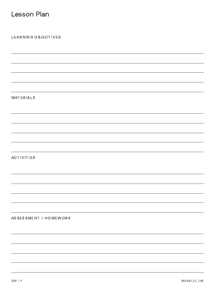 Lesson Plan preview