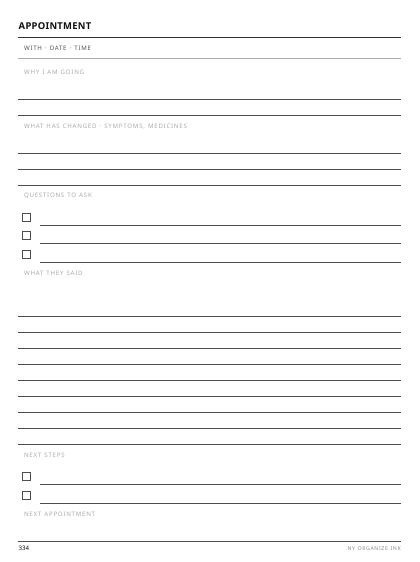 Appointment Prep preview