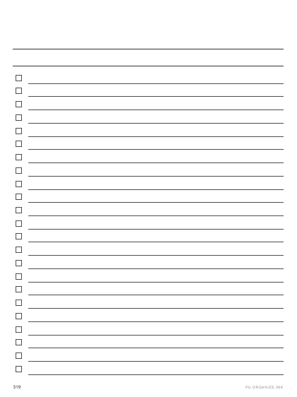 Punch List preview