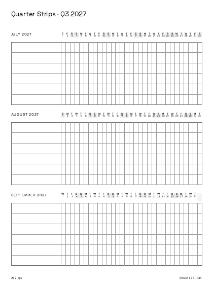 Quarter Strips preview