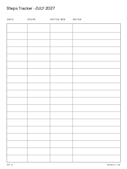 Steps Tracker preview