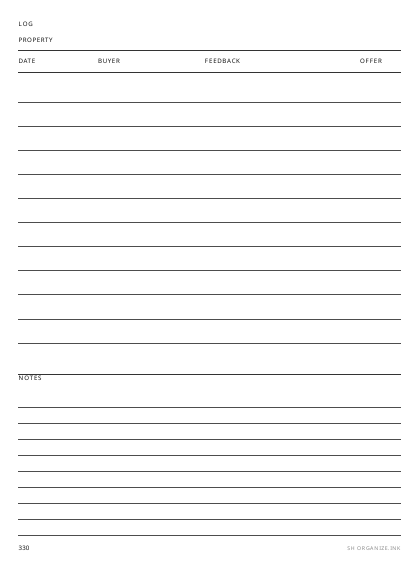 Showing Log preview