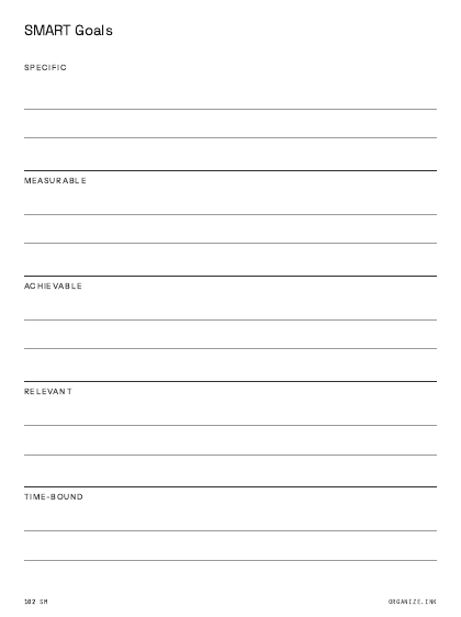 SMART Goals preview