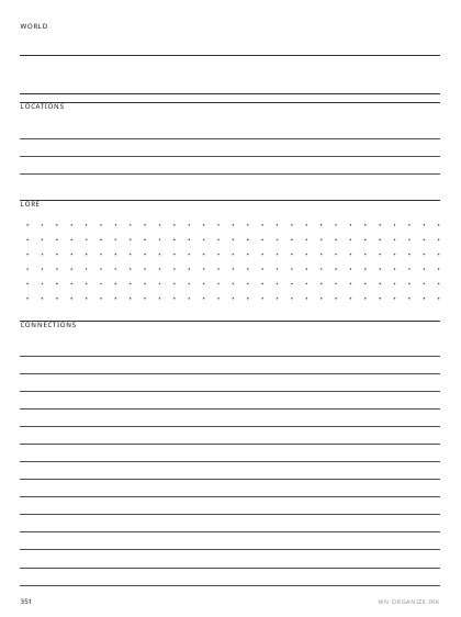 World Notes preview