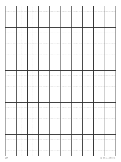 Hanzi Grid preview