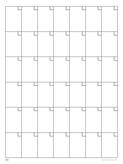 Calendar Box Grid preview